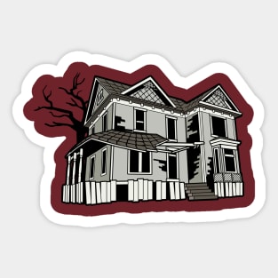 Haunted Hillhurst Mansion Sticker